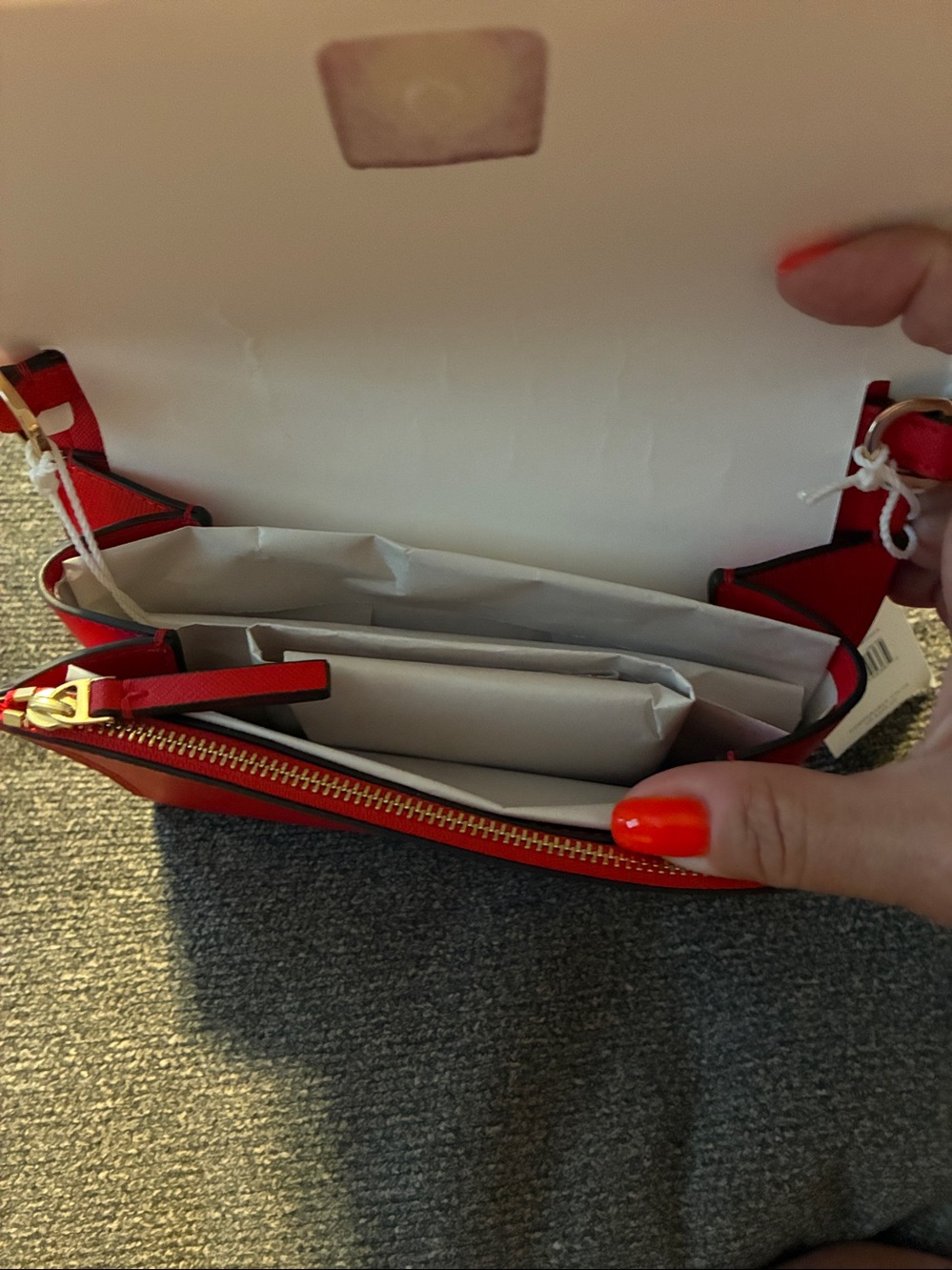 Tory Burch red crossbody - Picture 7 of 7